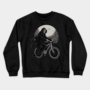 Grim Reaper Biker Gothic design Crewneck Sweatshirt